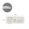 thumbnail image 2 of Kitchen Faucet Silicone Draining Pad Non-slip Splashproof Countertop Protector for Bathroom Kitchen, 2 of 9
