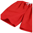 thumbnail image 4 of Cavosen Mens Shorts Athletic Casual Drawstring Elastic Waistband Shorts with Pocket Solid Breathable Lightweight Shorts Summer Trendy Shorts Red 2XL, 4 of 6