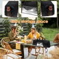 thumbnail image 6 of Grill Tool Storage Bag, Outdoor BBQ Utensil Holder for Barbecue Tool up to 21", Large Grill Utensil Storage Caddy with Zippered Pocket and Mesh Pockets, BBQ Accessories Case Container for Camping, 6 of 8