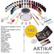 thumbnail image 2 of Kit de costura ARTIKA de 142 piezas, hilos y accesorios multicolor, 2 of 8