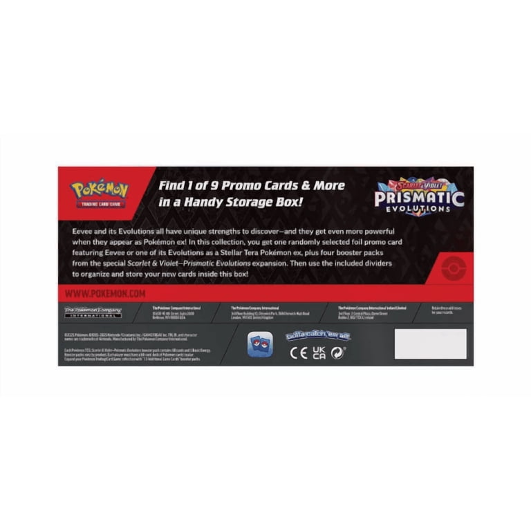 Pokemon TCG - Scarlet & Violet: Prismatic Evolutions Surprise Box! -  Walmart.com