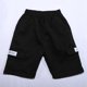 thumbnail image 4 of Pantalones cortos cargo elásticos REDARER para niño: pantalones casuales de exterior, color liso, con 4 bolsillos y tejido de secado rápido, para tallas 14-15 años., 4 of 4