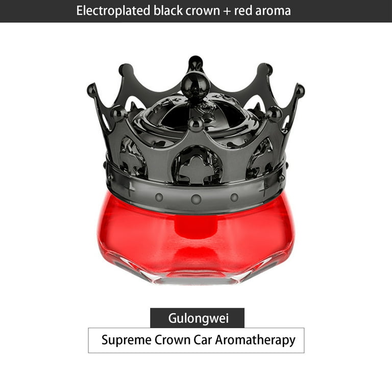 RXIRUCGD Car Aromatherapy Diffuser Car Air Freshener, Crown