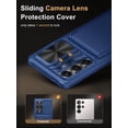 thumbnail image 4 of Funda Vihibii para Samsung Galaxy S25 Ultra con tarjetero, color azul, 4 of 7
