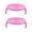 Hot Pink, variant on JWDX Rack Clearance, 2 Pack Microwave Folding Tray Microwave Stacker Cooker 2 Tier Microwave Plate Stacker Microwave Heating Layered Tray with Foldable Handles for Bowls Water Cups