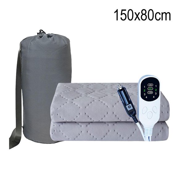 SharkTRUE Safe, Waterproof, Fast-Heating Electric Blanket: Perfect For Car & Camping