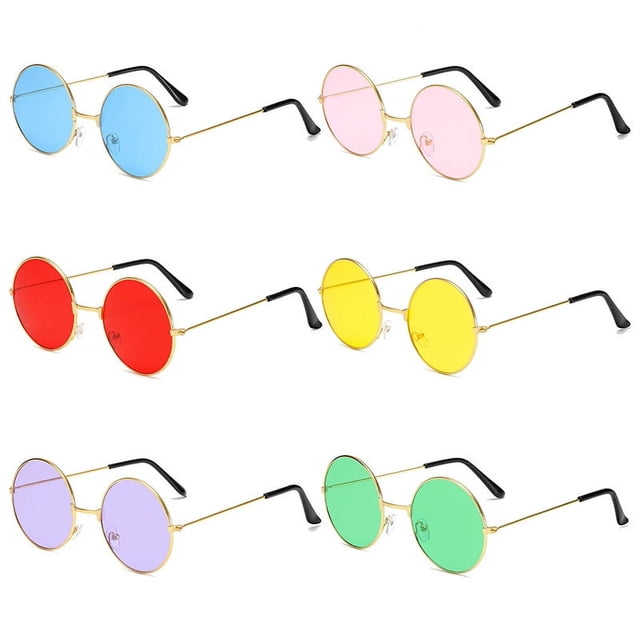 6 uds. Gafas de sol antiultravioleta para cachorros y mascotas, gafas de sol para muñecas, accesorios para fotos de juegos de rol para cachorros