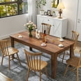 thumbnail image 4 of Modern Extendable Dining Table with Storage, 4 of 13