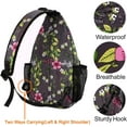 thumbnail image 4 of Sling Backpack,Travel Hiking Daypack Periwinkle Crossbody Shoulder Bag, 4 of 6