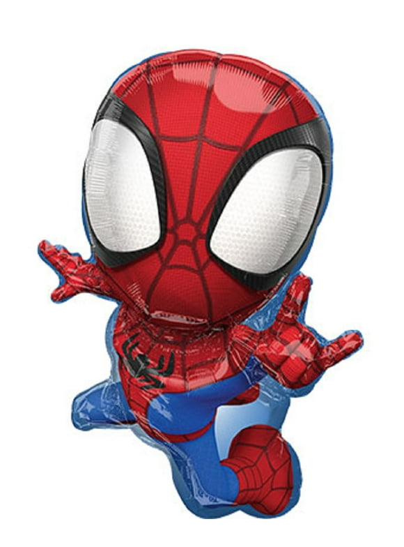 XL 29" Anagram Spidey and His Amazing Friends Super Shape Mylar Foil Balloon