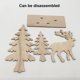 thumbnail image 3 of Adornos navideños artesanales de madera de calidad., 3 of 5