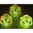 thumbnail image 2 of Chessex Dice Set Luminary Nebula Supernova White Glow Polyhedral 7-Dice 30041, 2 of 3