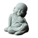 thumbnail image 3 of Figura de monje, estatua de Buda, escultura creativa, adornos decorativos hechos a mano para Risa disimulada, 3 of 9