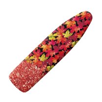 HELLHERO Iron Cover for Ironing Board Maple leaf Ironing Board Covers Fits Standard 54" x 15" Inch Boards Stain & Scorch Resistant, Home Decor