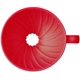 thumbnail image 3 of Hario VDS-3012R Coffee Dripper and Pot Set, Red, Size 01 HARIO NA, 3 of 4
