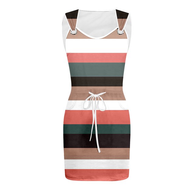 Vestidos Para Mujer Vestido Casual Cómodo Con Estampado de Moda Para Mujer Vestido Casual Elegante Hasta La Rodilla