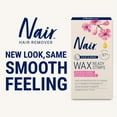 thumbnail image 2 of Tiras de cera depilatoria Nair Ready Strips Face Bikini x40, 2 of 8