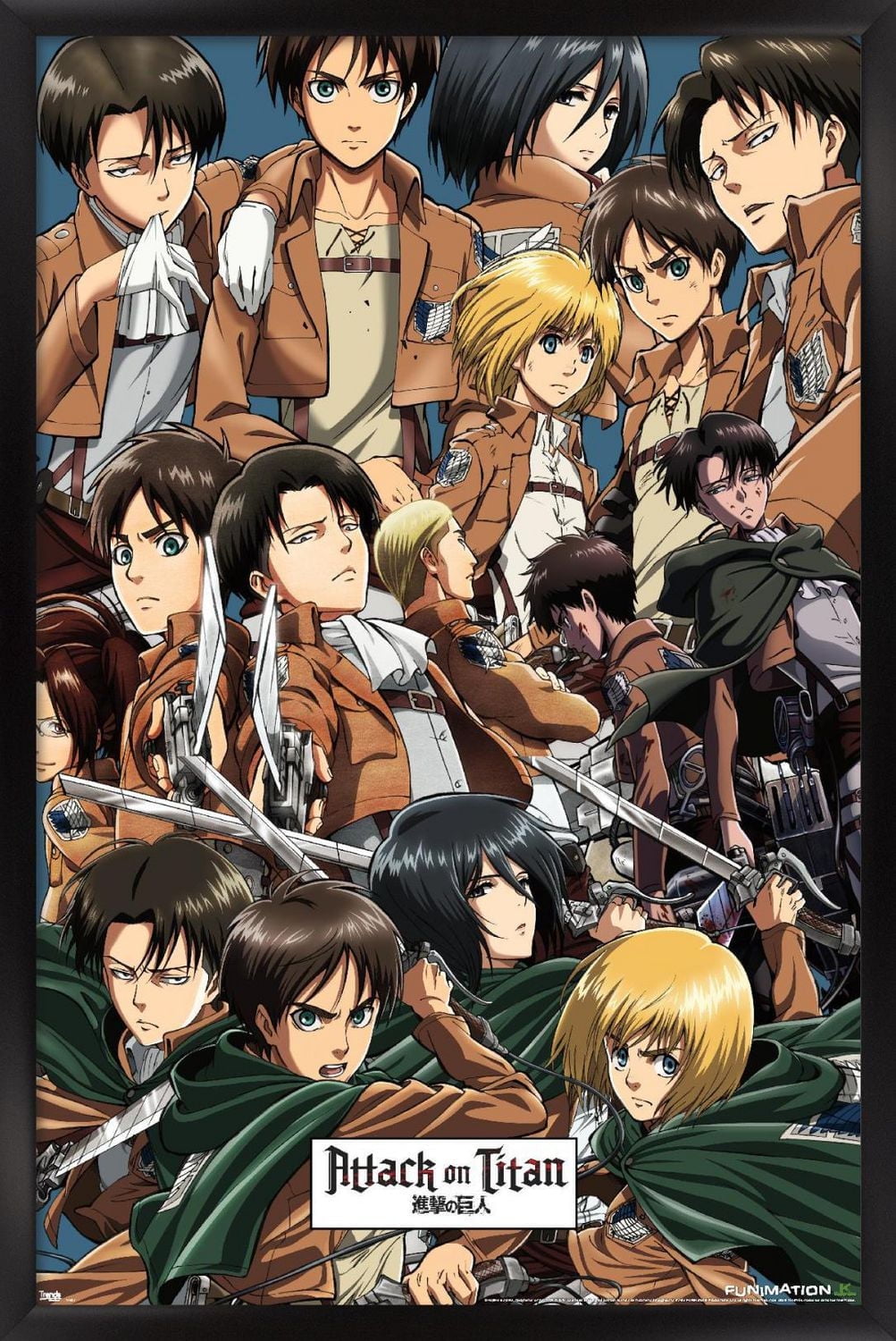 Attack on Titan - Collage Wall Poster