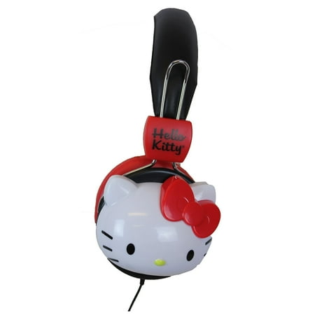 Hello Kitty Kitty Head Can Headphones Sakar International