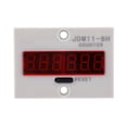 thumbnail image 1 of JDM11 6H Electronic Counter 6 Digits LED Digital Display Counter Relay Transducer Count with Power Failure Memory, Clear LED Display, Wide Counting Range for Various  Inputs, 1 of 7