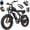 20inch-1000W-48V 15.6AH, variant on Ridstar Electric Bike for Adults,Peak 1500W 30MPH,48V 15.6Ah Electric Bicycle,Full Suspension Mountain Bike UL2849