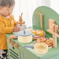 thumbnail image 4 of HONMEET 1 Set Playing House Prop Wooden Cookware Set For Doll House Activity High Simulated Shape Smooth Surface, 4 of 5