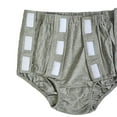 thumbnail image 3 of Culotte Réutilisable pour Incontinence pour Femmes et Adultes, Couche de Protection, sous-Vêtement d'Incontinence, Gris, TTG, 3 of 7