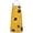 Yellow Sunflower Pattern, variant on Leopard Sunflower Pattern Apron-Garden Aprons for Women with Pockets-Cotton Linen Waterproof Kitchen Cooking Gardening Aprons Adjustable for Kitchen,Cooking,BBQ and Salon 33x27 Inch
