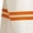 Orange, variant on Zpanxa Uniform Shirts for Boys Striped Short Sleeve Crew Neck T-Shirt Casual Summer Top