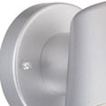 thumbnail image 4 of Integrated LED 1-Light Brushed Silver Wall Light, 4 of 6