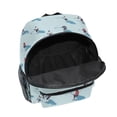 thumbnail image 6 of FORMRS School Backpack with Front Zippered Pocket 12" Student Travel Daypack, Blue Ice Hockey, 6 of 6
