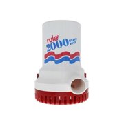 Rule 10 Higher Capacity Bilge Pump - 2000 GPH, 7570 LPH, 12V