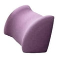 thumbnail image 1 of Esquirla Coussin de Soutien Dorsal Doux Coussin de Chaise pour Canapé Inclinable Voiture Violet, 1 of 8
