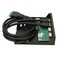 thumbnail image 1 of Hub USB de panel frontal, panel frontal de 3,5 pulgadas Hub de panel frontal de EE. UU. Hub USB de panel frontal de pulgadas Diseñado para durar, 1 of 12