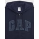 thumbnail image 4 of Sudadera GAP con Capucha y Cierre, Lana, Azul Marino, Talla XL, 4 of 4
