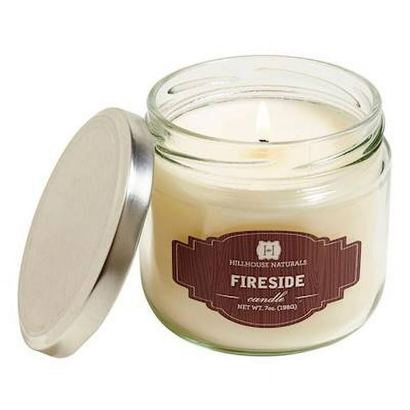 FIRESIDE Hillhouse Naturals 7 oz Scents of the Season Glass Scented Jar Candle