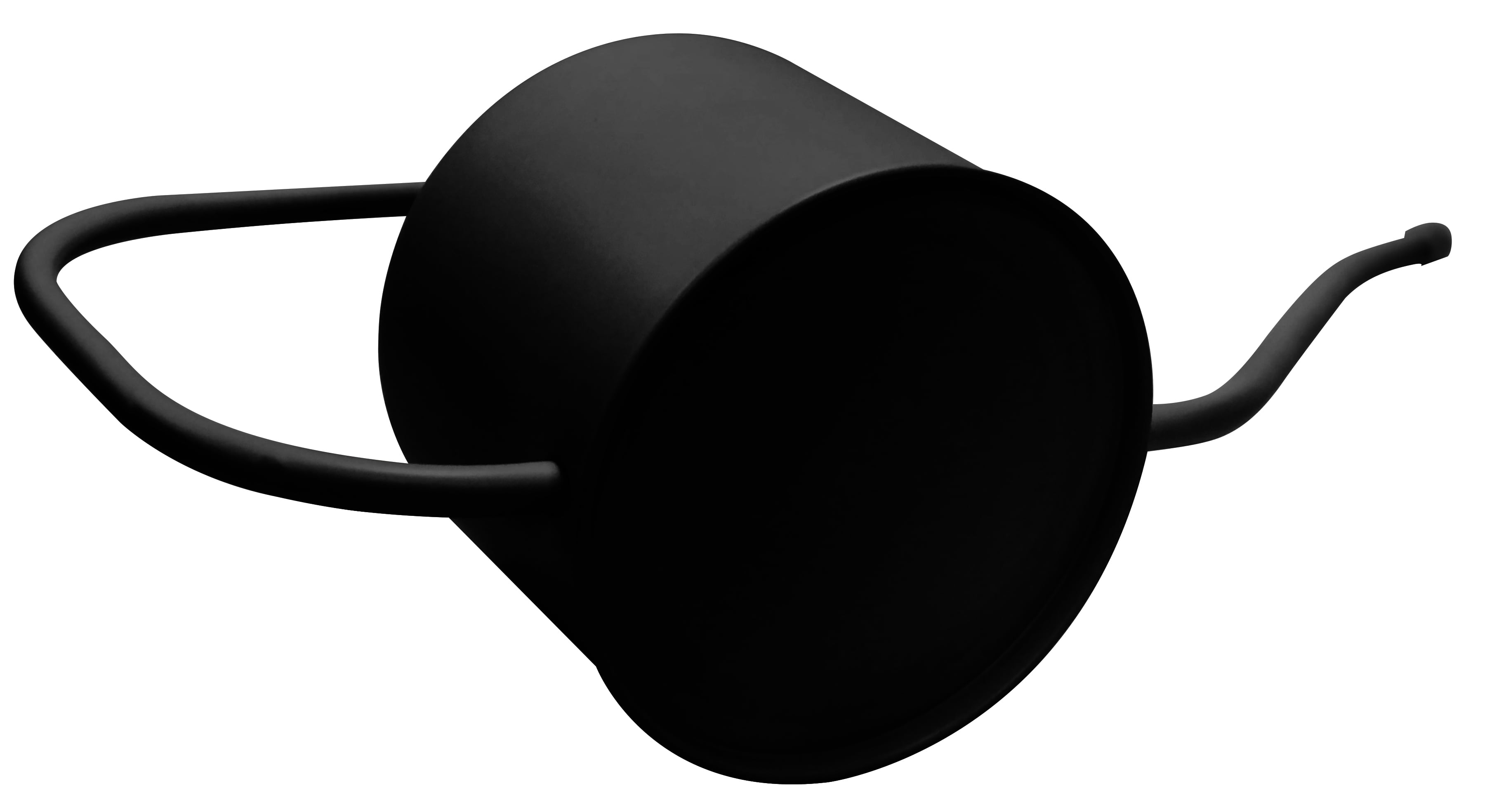 Better Homes & Gardens .35 Gallon Metal Watering Can, Matte Black
