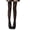 Black lace, variant on Lace Thigh High Socks With Rose Pattern Hollows Out Design Breathable Over Knee Stockings For Women Comfortable Polyester