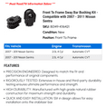 thumbnail image 2 of Front To Frame Sway Bar Bushing Kit - Compatible with 2007 - 2011 Nissan Sentra 2008 2009 2010, 2 of 2