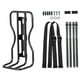 thumbnail image 4 of Portaequipajes Delantero para Bicicleta, de Aleación de Aluminio, Profesional, Fácil de Instalar, Reemplaza Directamente Las Piezas de Repuesto, Porta, 4 of 9