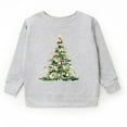 thumbnail image 4 of Watercolor Christmas Tree Sparkle - Toddler Graphic Sweatshirt and Youth Graphic Sweatshirt, 4 of 19