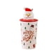 thumbnail image 1 of Taza de café de Vaso navideño 400ml con tapa de silicona Taza navideña Regalos navideños Taza para regalo Leche navideña Estilo D, 1 of 8