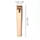 thumbnail image 4 of Cortauñas simple de 1 pieza para mujeres y hombres tono dorado rosa, 4 of 6