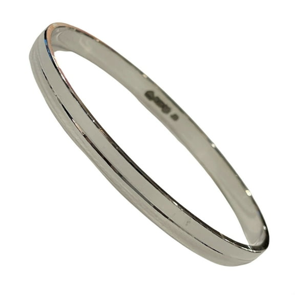 925 Sterling Silver Hallmarked Punjabi / Sikh Men Kada #10 Kada Diameter (Inch): 2.87 inch / 2-14 Indian