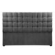 thumbnail image 1 of Cabecera King Size Trinity Slip Duke Gris Oscuro, 1 of 6