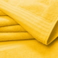 thumbnail image 2 of MyOwn Premium Cotton 4 Pack Bath Towel Set - 100% Pure Cotton - 4 Bath Towels 27x54 - Ideal for Everyday use - Ultra Soft & Highly Absorbent - Mustard Yellow, 2 of 6