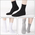 thumbnail image 2 of TAVENE Cushioned Sports Ankle Socks for Women, Soft Cotton Quarter Mini Crew Athletic Running Socks, 2 of 7
