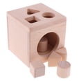 thumbnail image 1 of Geometric Building Blocks Sorting & Matching Game Shapes Sorter Box Baby Toy, 1 of 8
