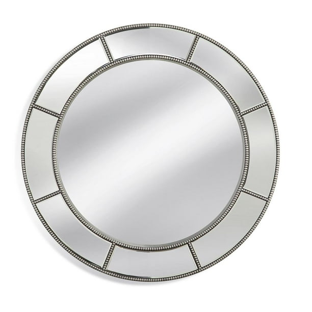 Bassett Mirror Beaded Round Wall Mirror