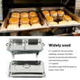 thumbnail image 4 of Serveur Buffet Chaud, Serveur Buffet à Double Compartiment 11L pour Fête pour Banquets, 4 of 8